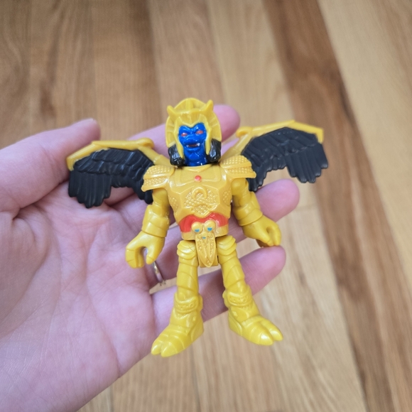 Power Rangers Imaginext Small Action Figures 3x Power Rangers & Goldar - Picture 8 of 9
